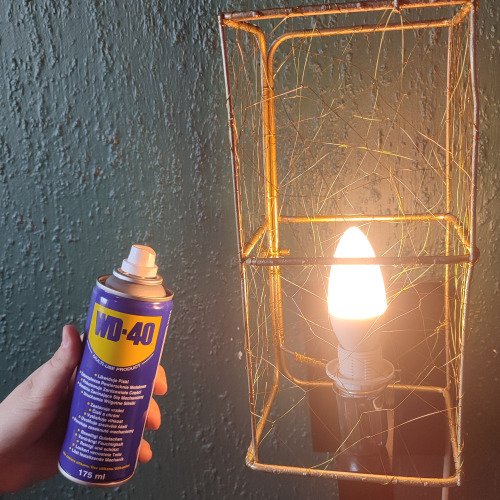 I nastała jasność! Z WD-40 w stylu loft.