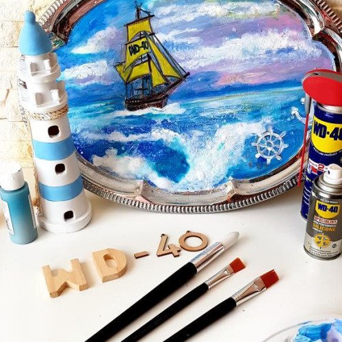 "Ahoj przygodo tylko z WD-40"