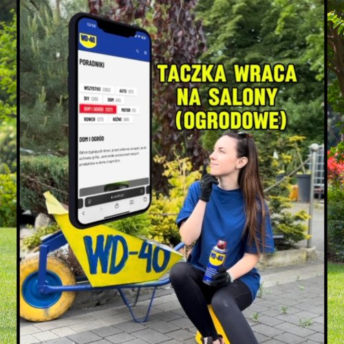 Taczka wraca na salony (ogrodowe)