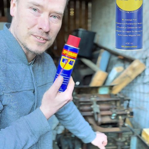 Zaniedbana cheblarka kontra WD-40