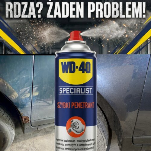 Naprawa błotnika w Volvo xc60 za pomocą WD40SPECIALIS z podkręceniem wyobraźni.